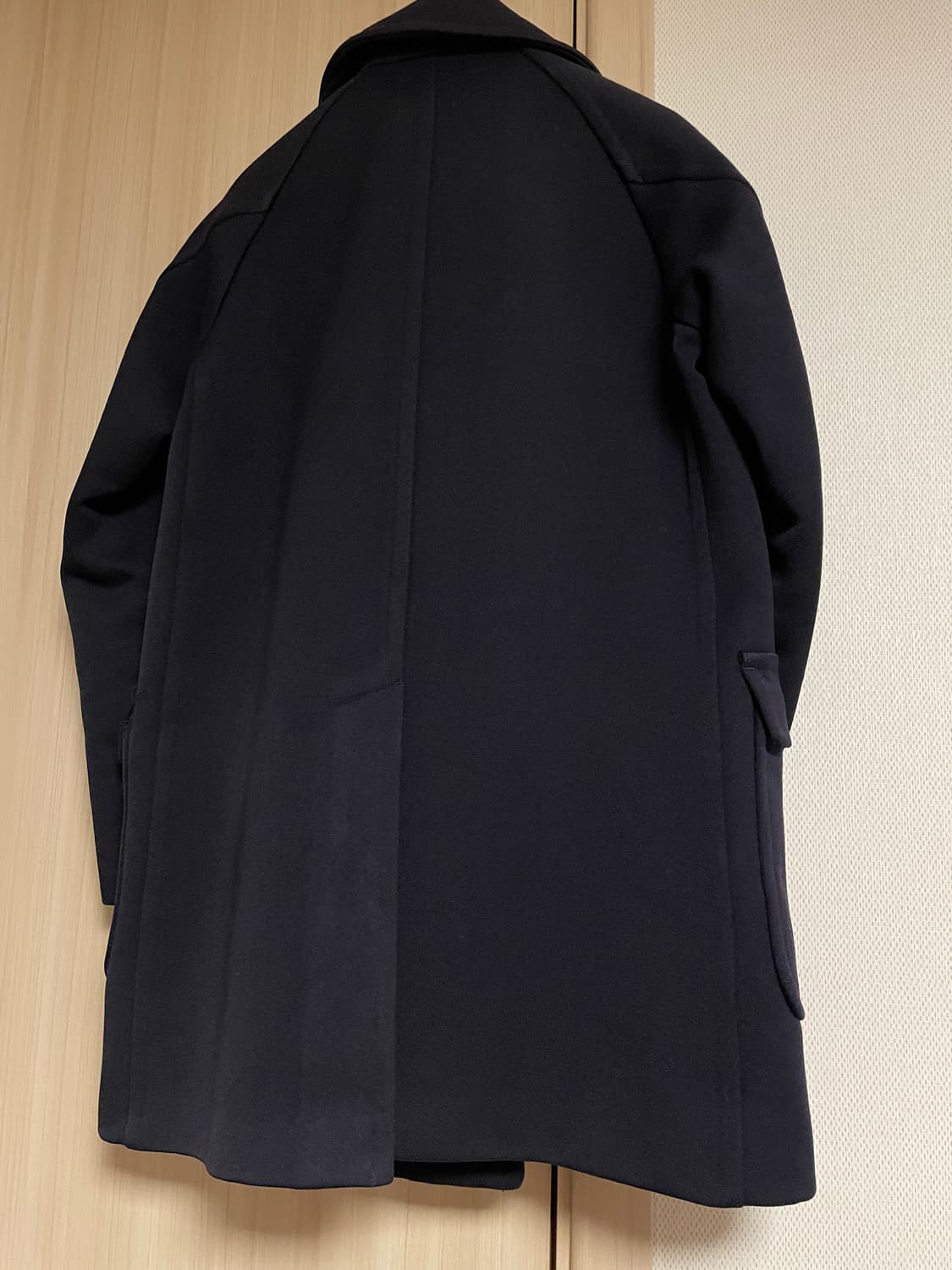 [2] 코모리 멜튼 울 피코트 상품이미지6