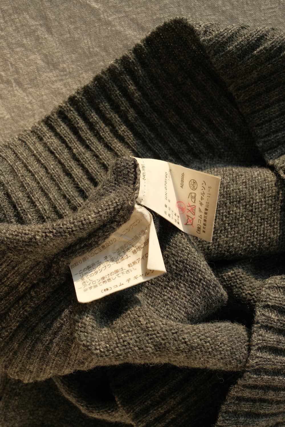 00s Tanaka Homme turtle neck sweater 상품이미지10