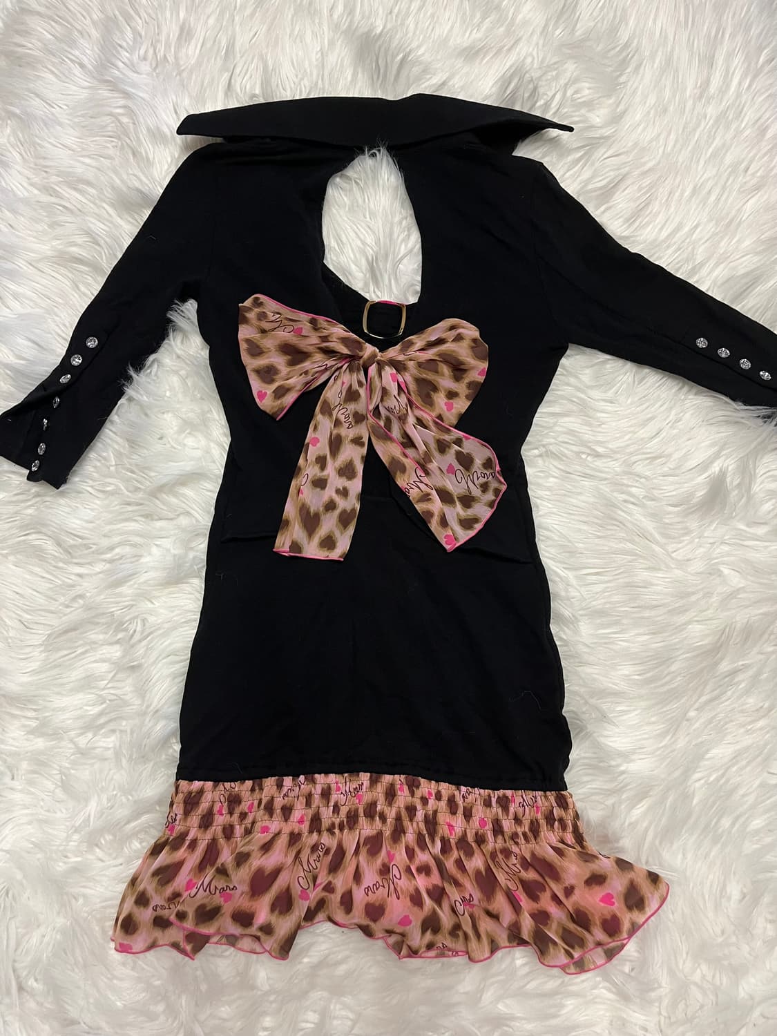 Ma*rs 마즈 슈가글로즈 호피 원피스 갸루 히메갸루 오네갸루 상품이미지2