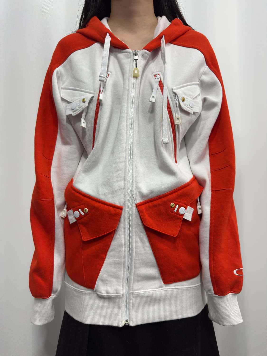 oakley orange hood zipup 상품이미지1