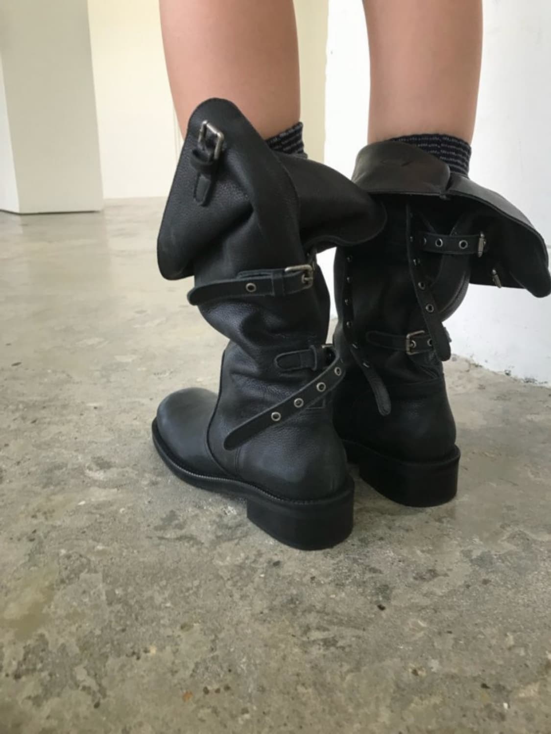 위아 벨티드 부츠 새상품 상품이미지6