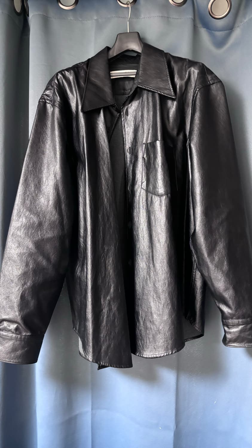 아워래가시 레더셔츠 100사이느 상품이미지1