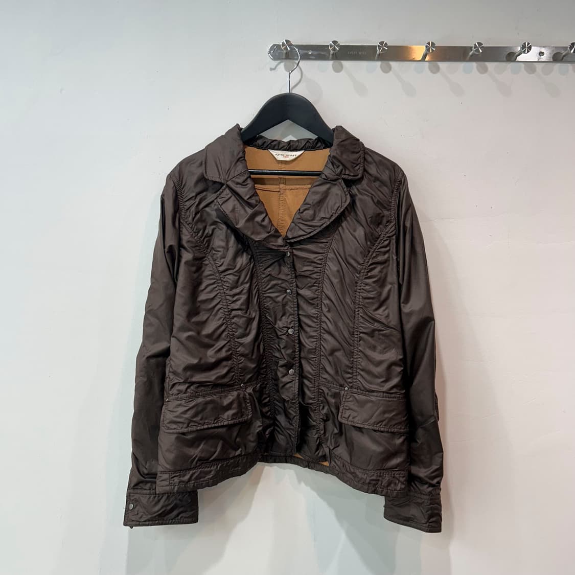 브라운 셔링 자켓 상품이미지1