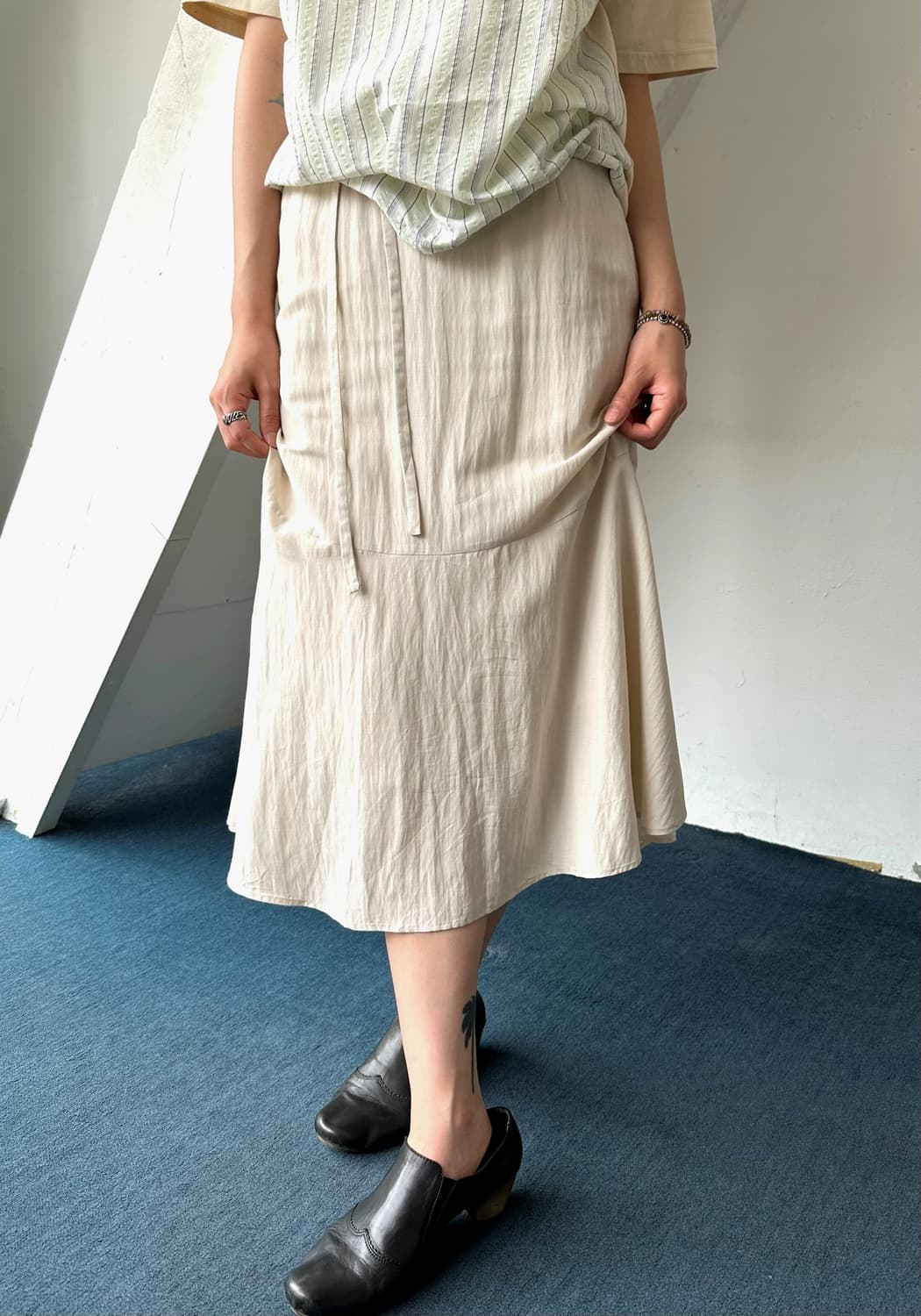 High count rayon poly mermaid skirt 상품이미지9