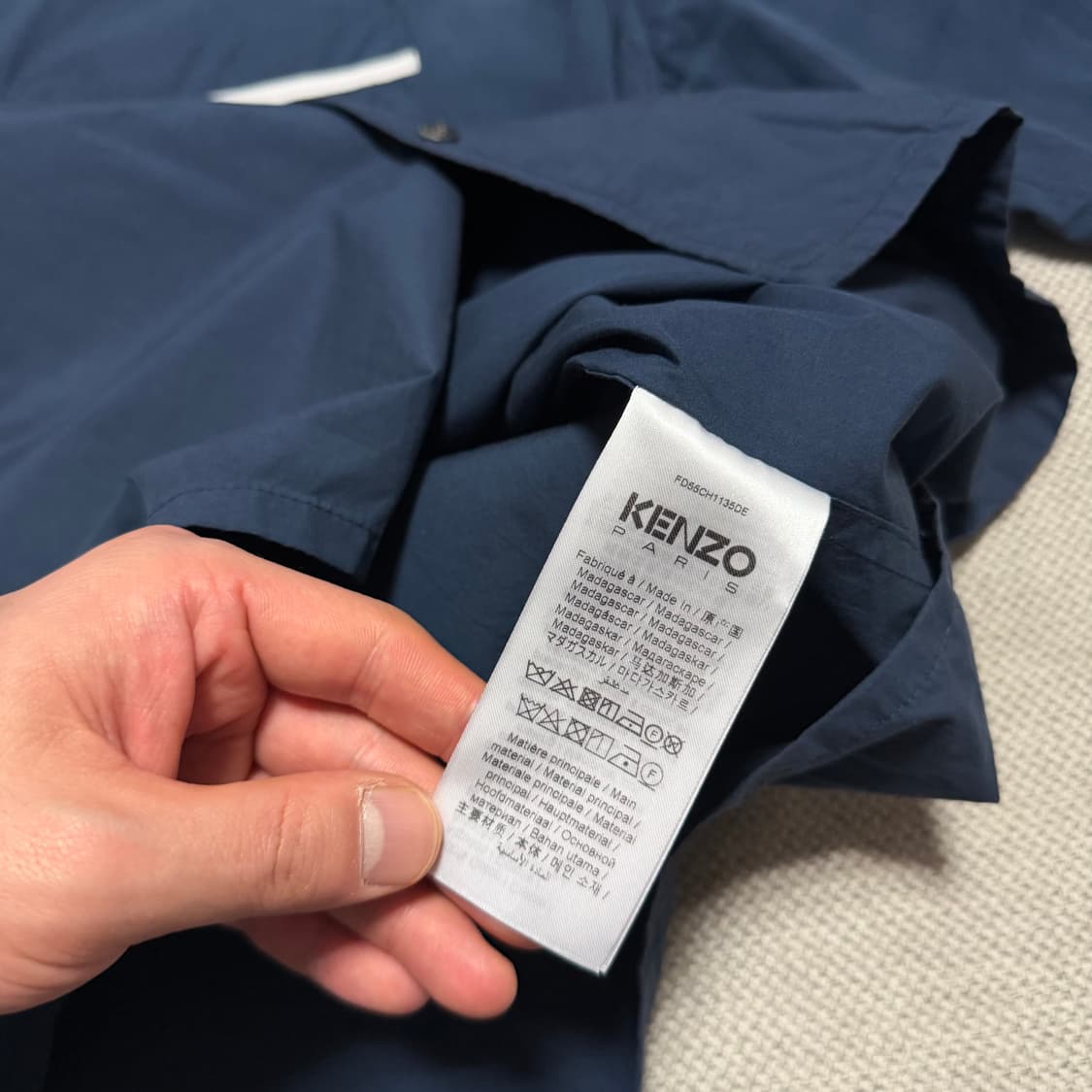 KENZO 겐조 엘리펀트 하와이안 셔츠 상품이미지4