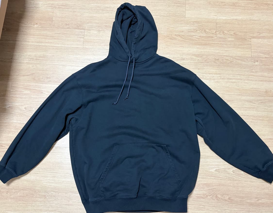 발렌시아가 백로고 후드티 오버핏 상품이미지2