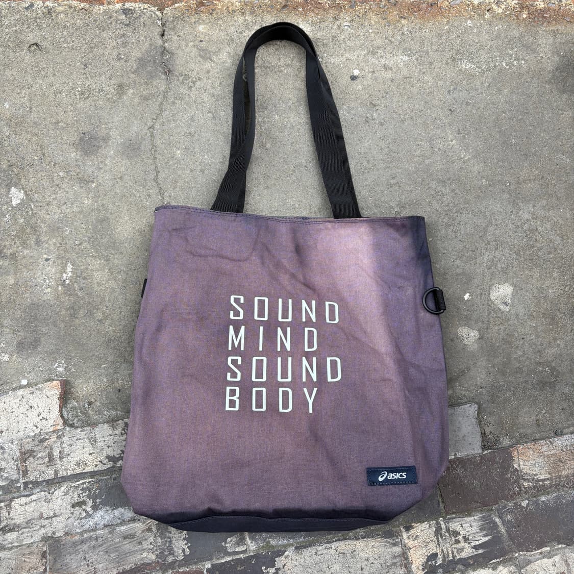 Asics 아식스 리버시블 양면 토트백 크로스백 상품이미지4