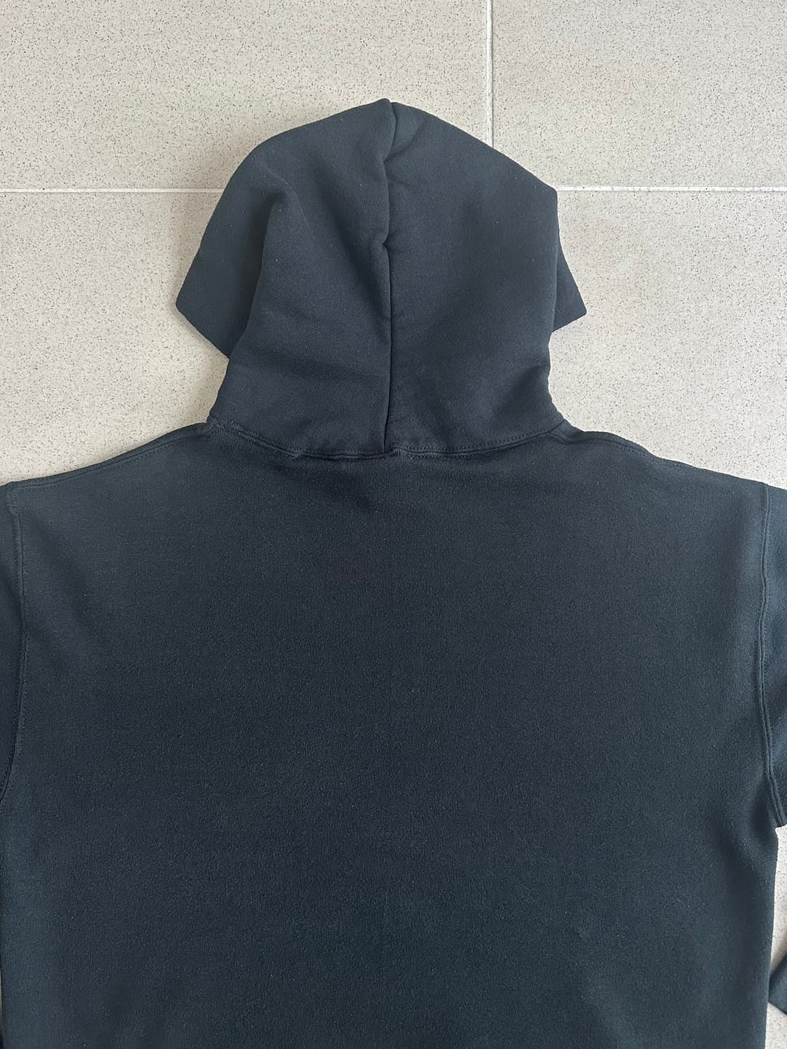90s 빈티지 러셀 후드 블랙 XL USA 상품이미지5