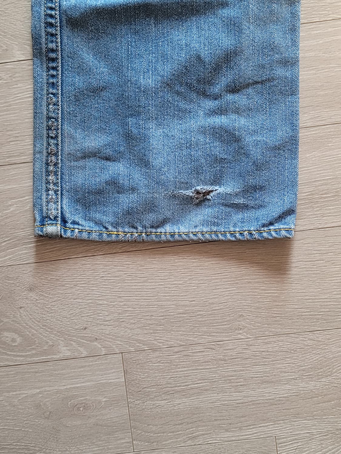 리바이스 아이코닉 스트레이트 타입1 데님 32 상품이미지5