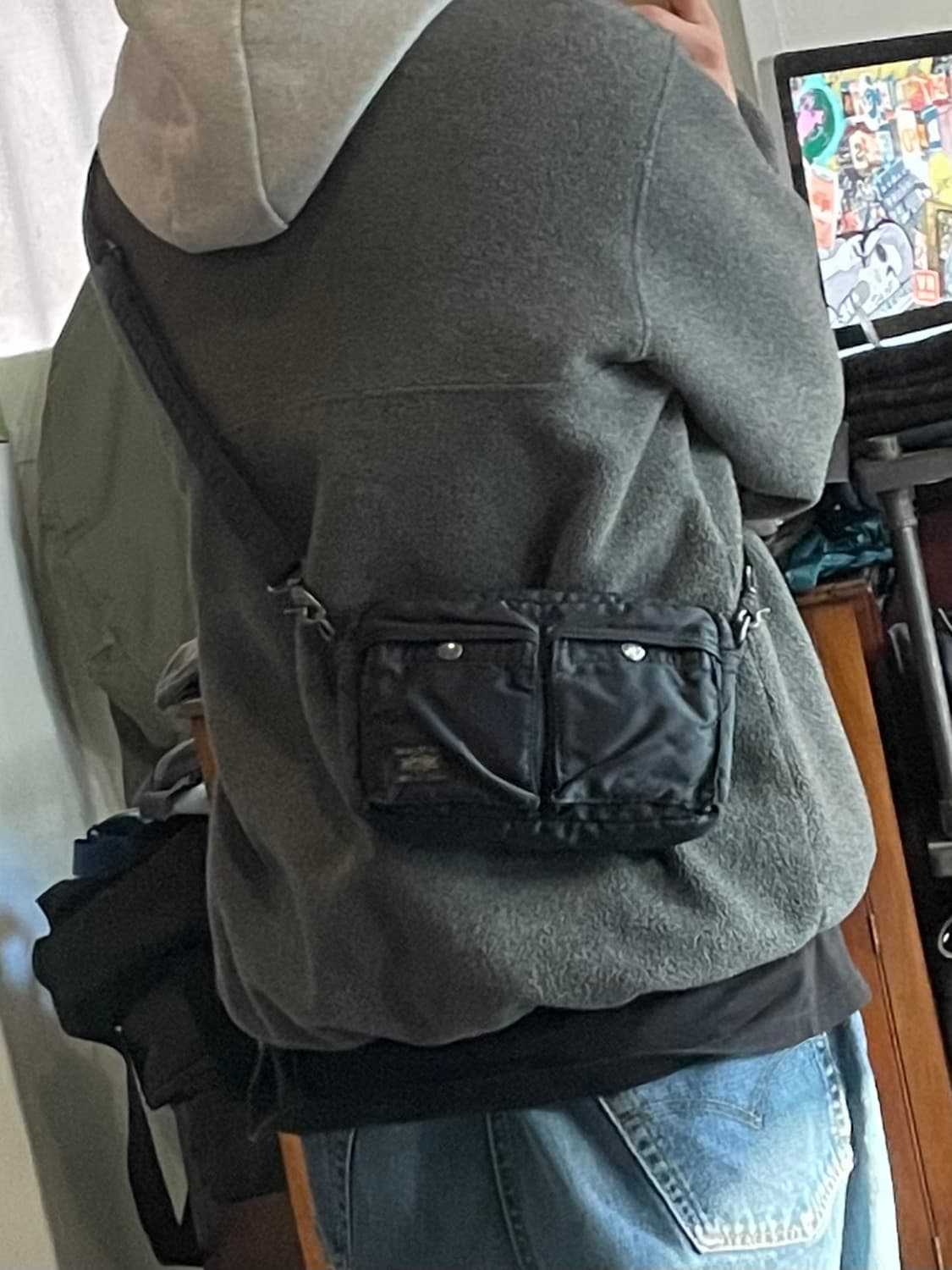 요시다 포터 헤드포터 탱커 미니 크로스백 네이비 상품이미지2