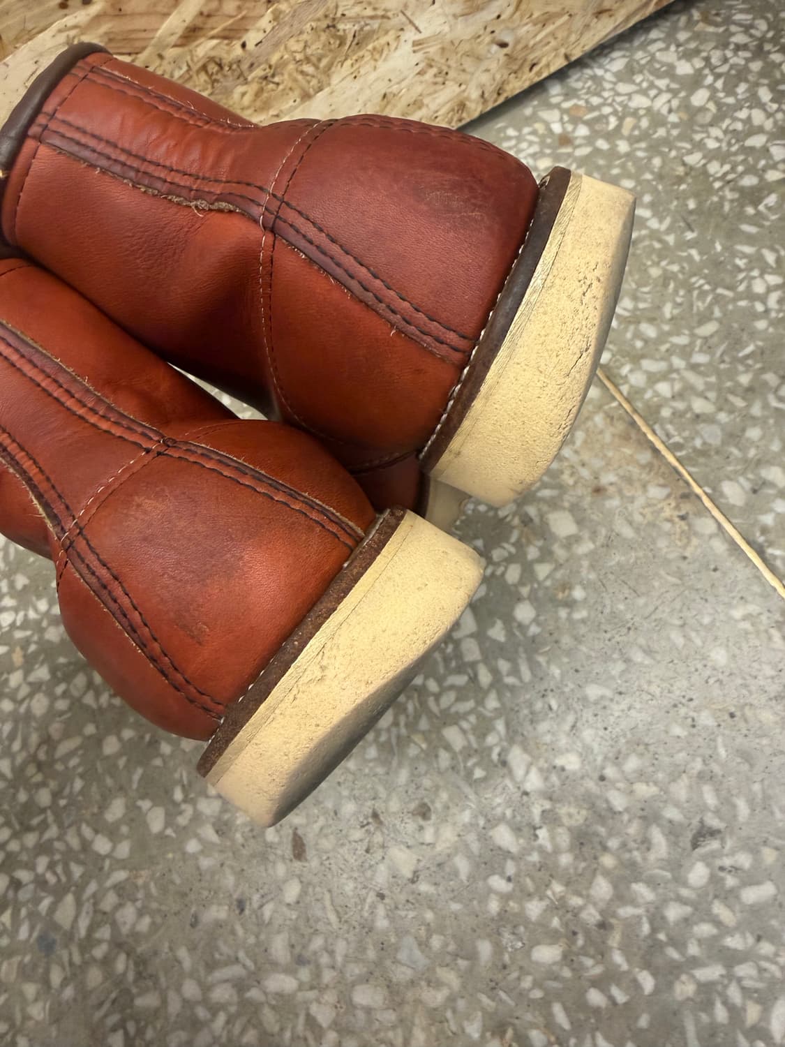 90‘s 레드윙 아이리쉬세터 8875 오로러셋 포티지 8.5E 상품이미지7