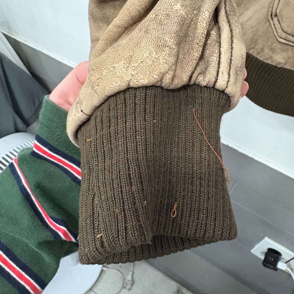 아비렉스 U.S NAVY G-1 레더자켓 상품이미지6