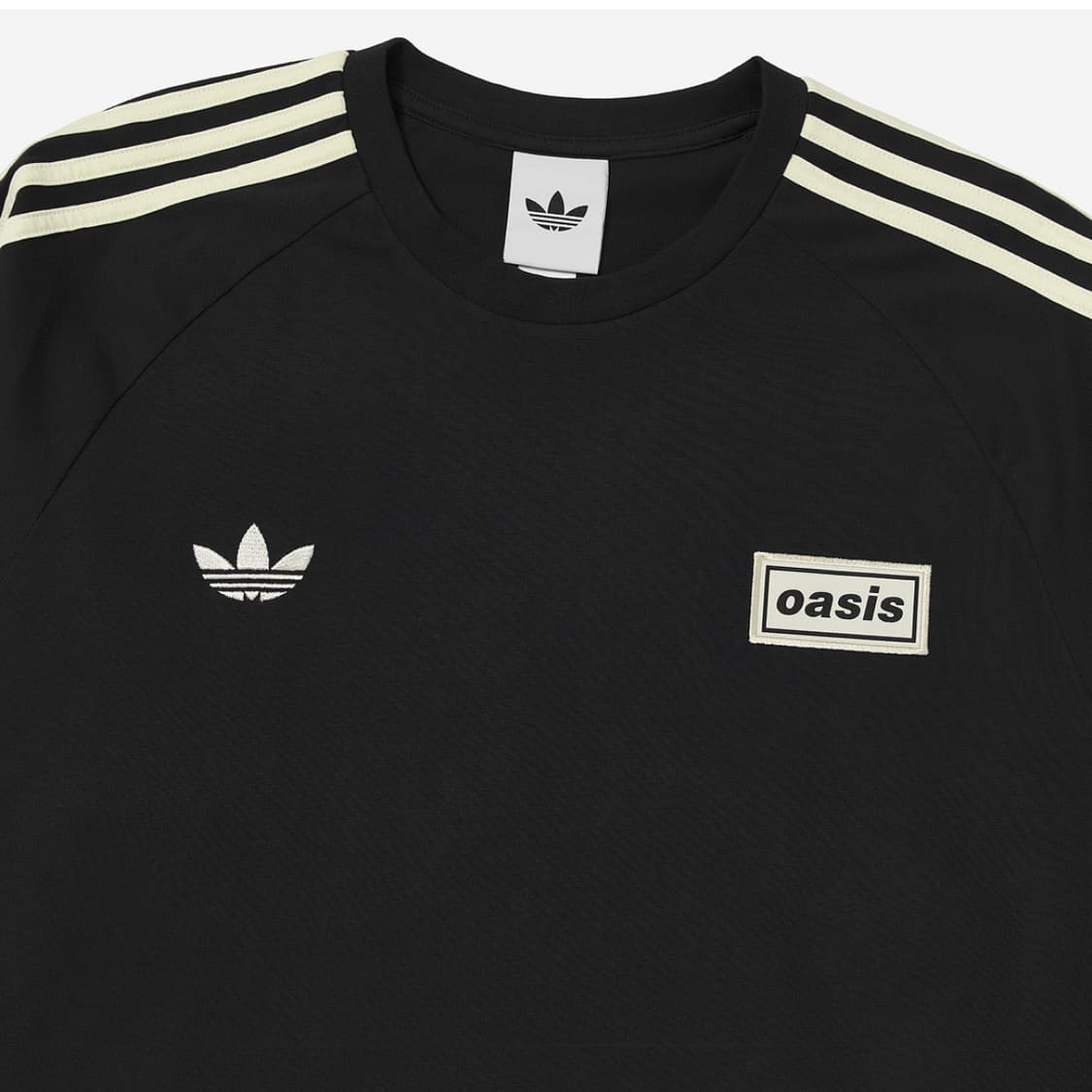 아디다스 x 오아시스 투어 롱슬리브 블랙 L 미개봉새상품 상품이미지3