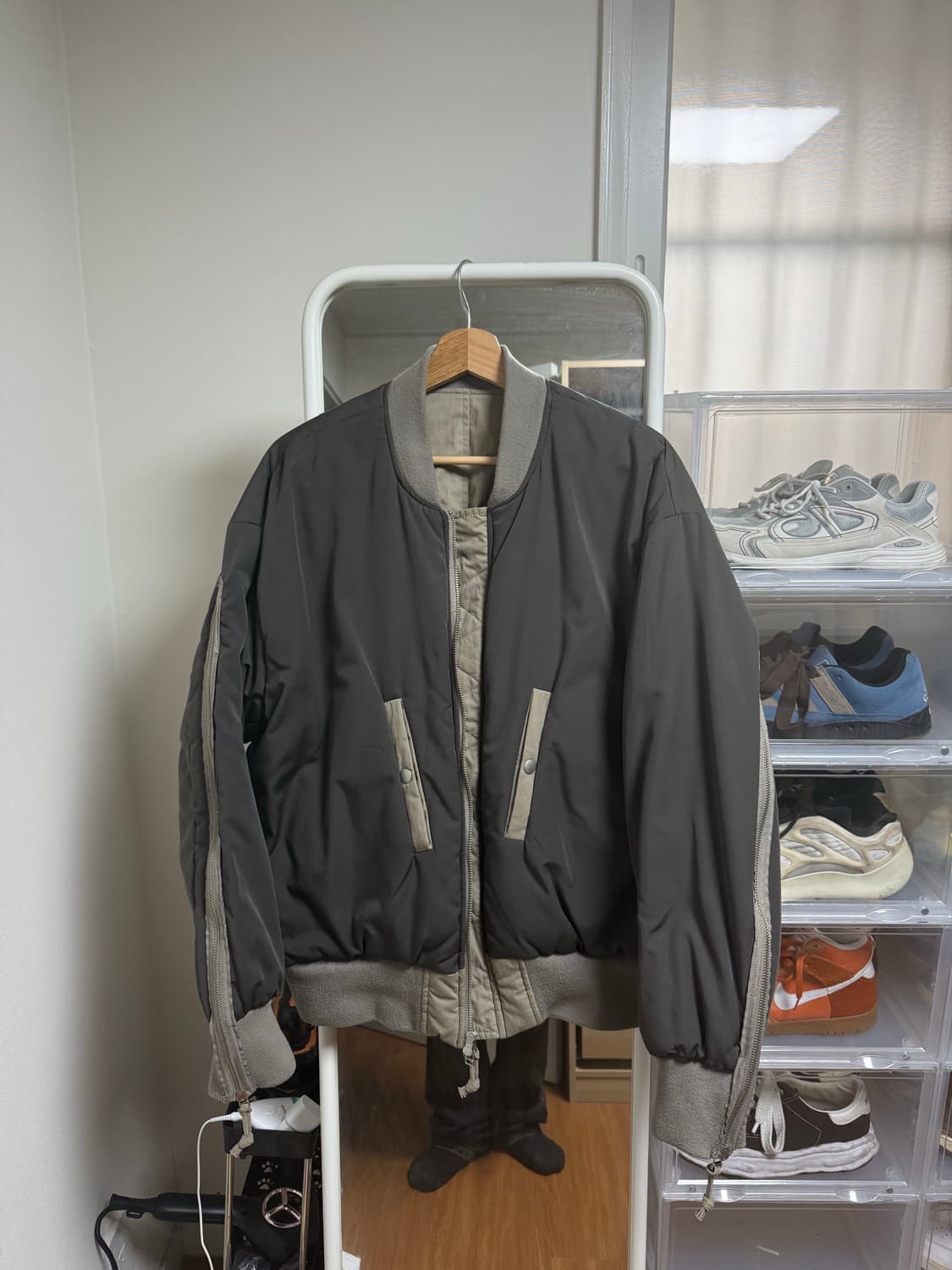 그레일즈 멀티지퍼 봄버 상품이미지2