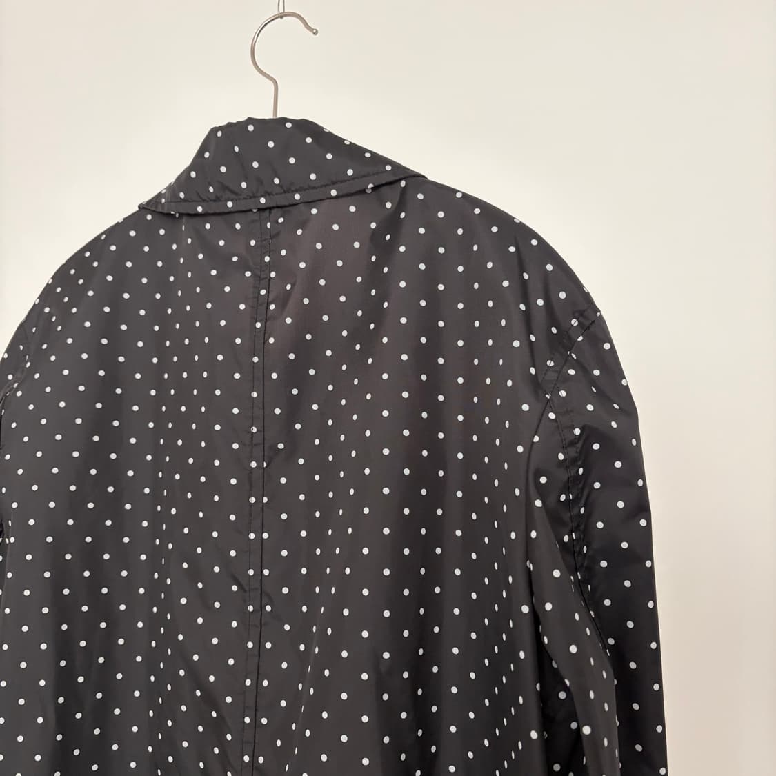 Polka Dot Nylon Coat 상품이미지7