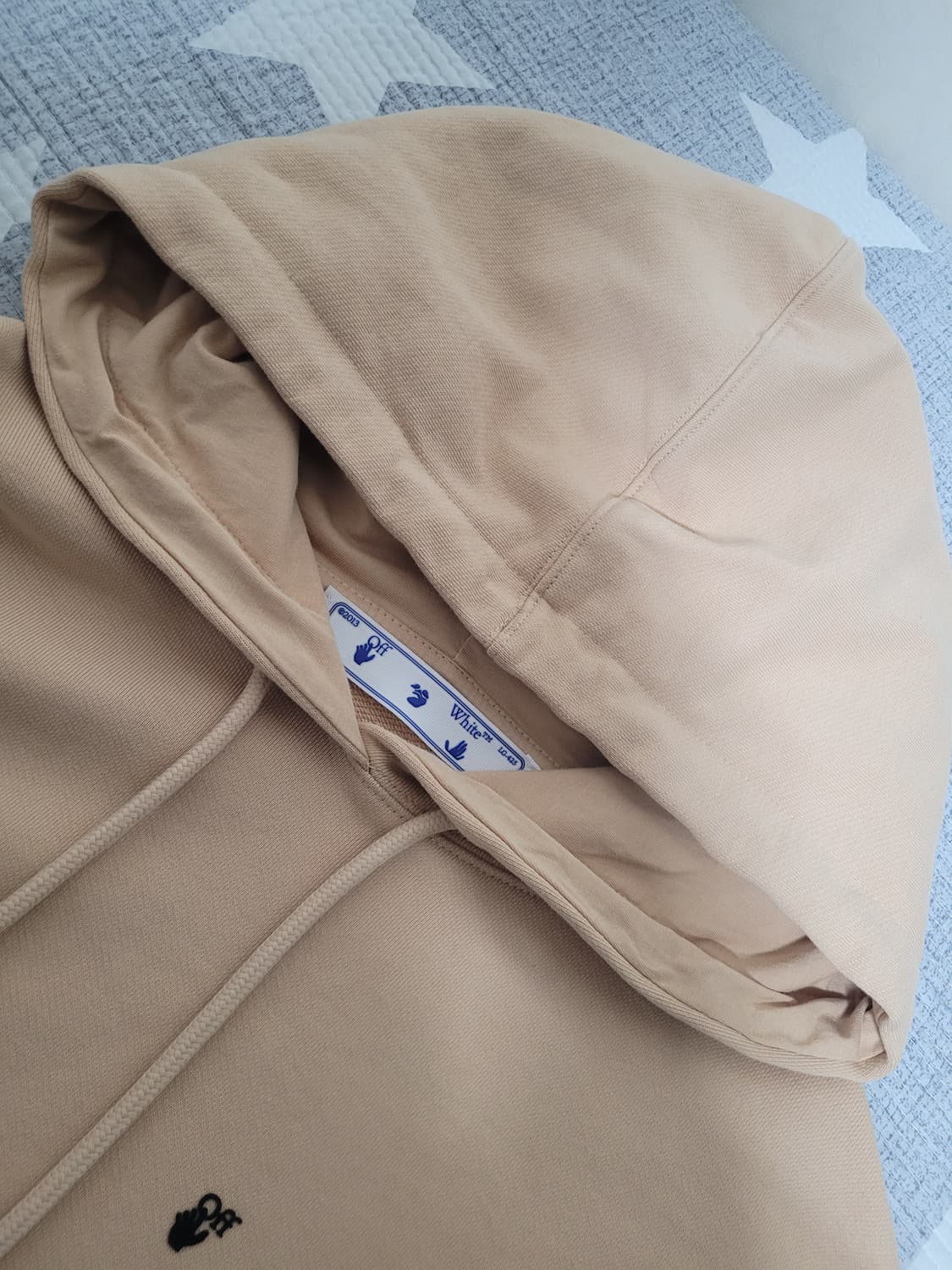 Off-White 오프화이트 베이지 후드티 상품이미지2