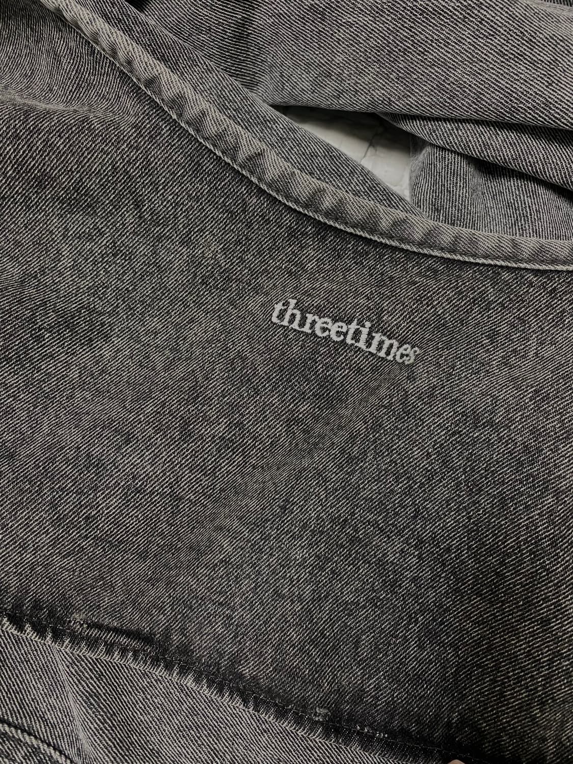 [*단종* 쓰리타임즈] Ruffle baggy jeans M 상품이미지7