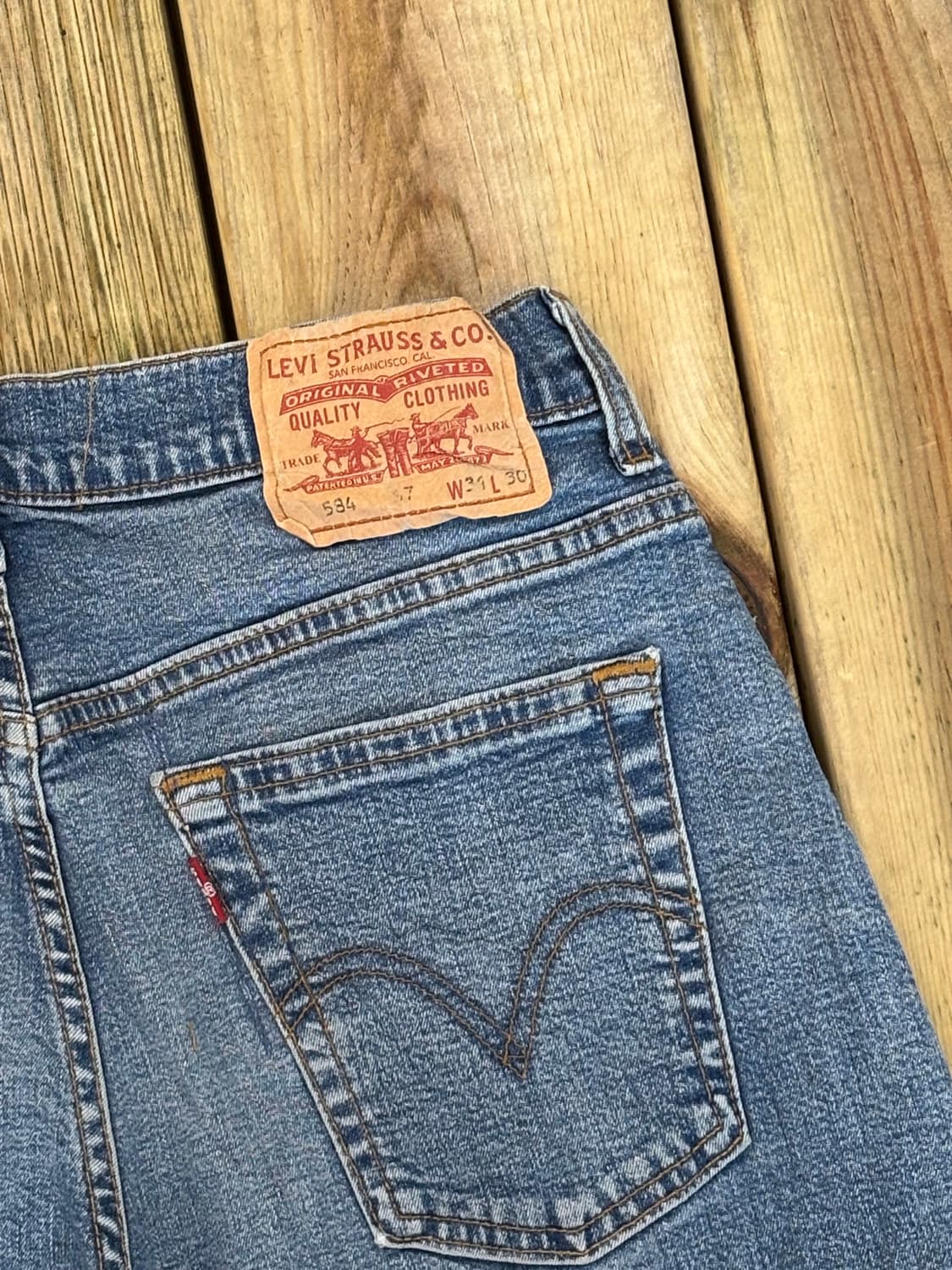 Levi’s 584 부츠컷 데님 팬츠 상품이미지9