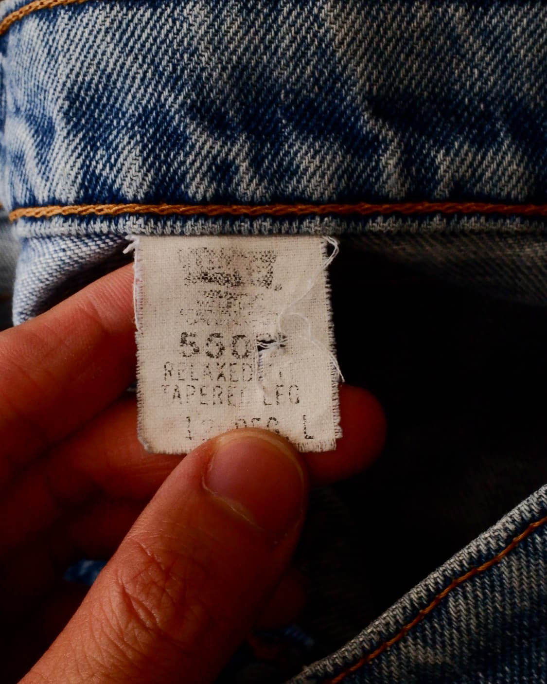 90s Levis 550 made in u.s.a 상품이미지8