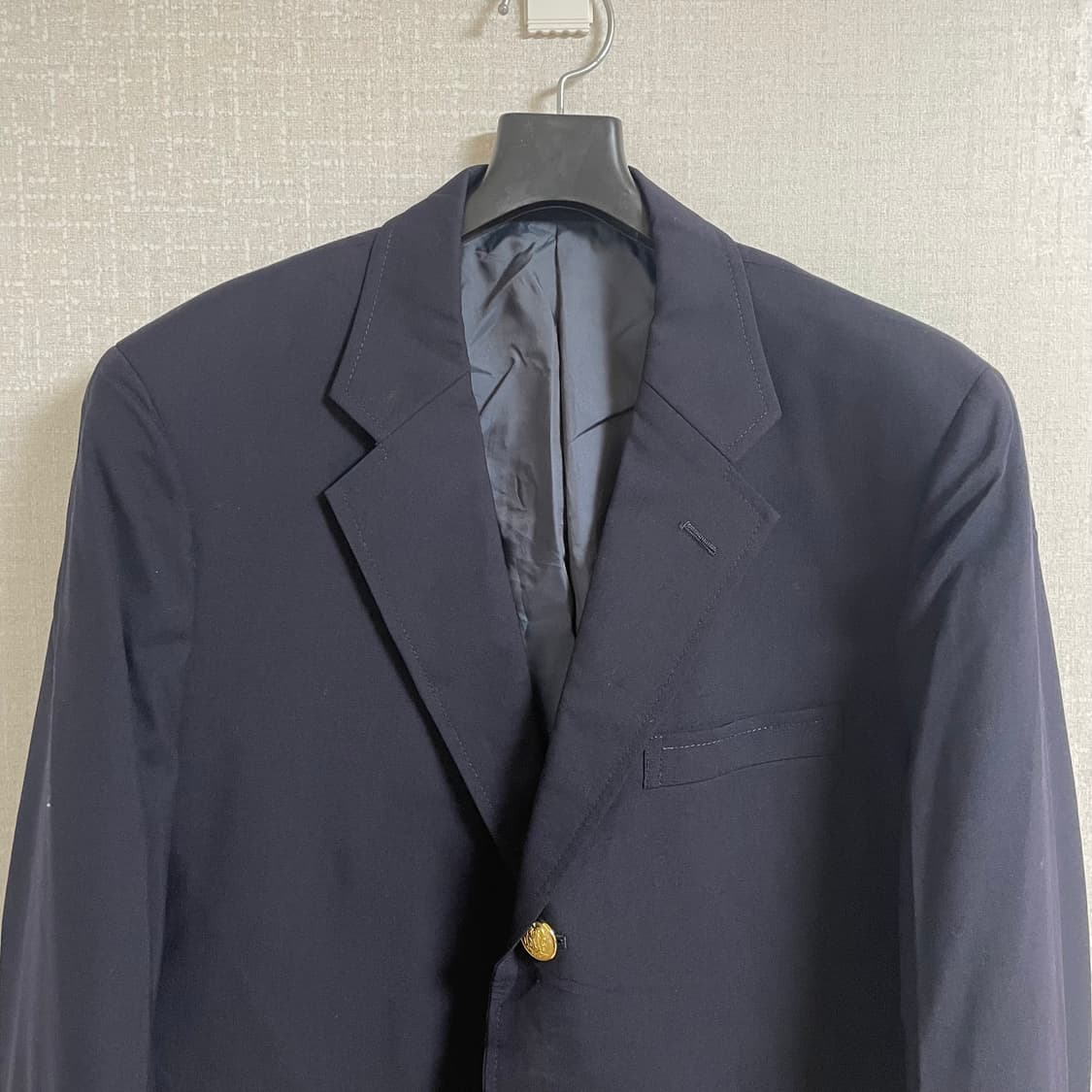 제이프레스 금장 블레이저 자켓 / 네이비, M 상품이미지2