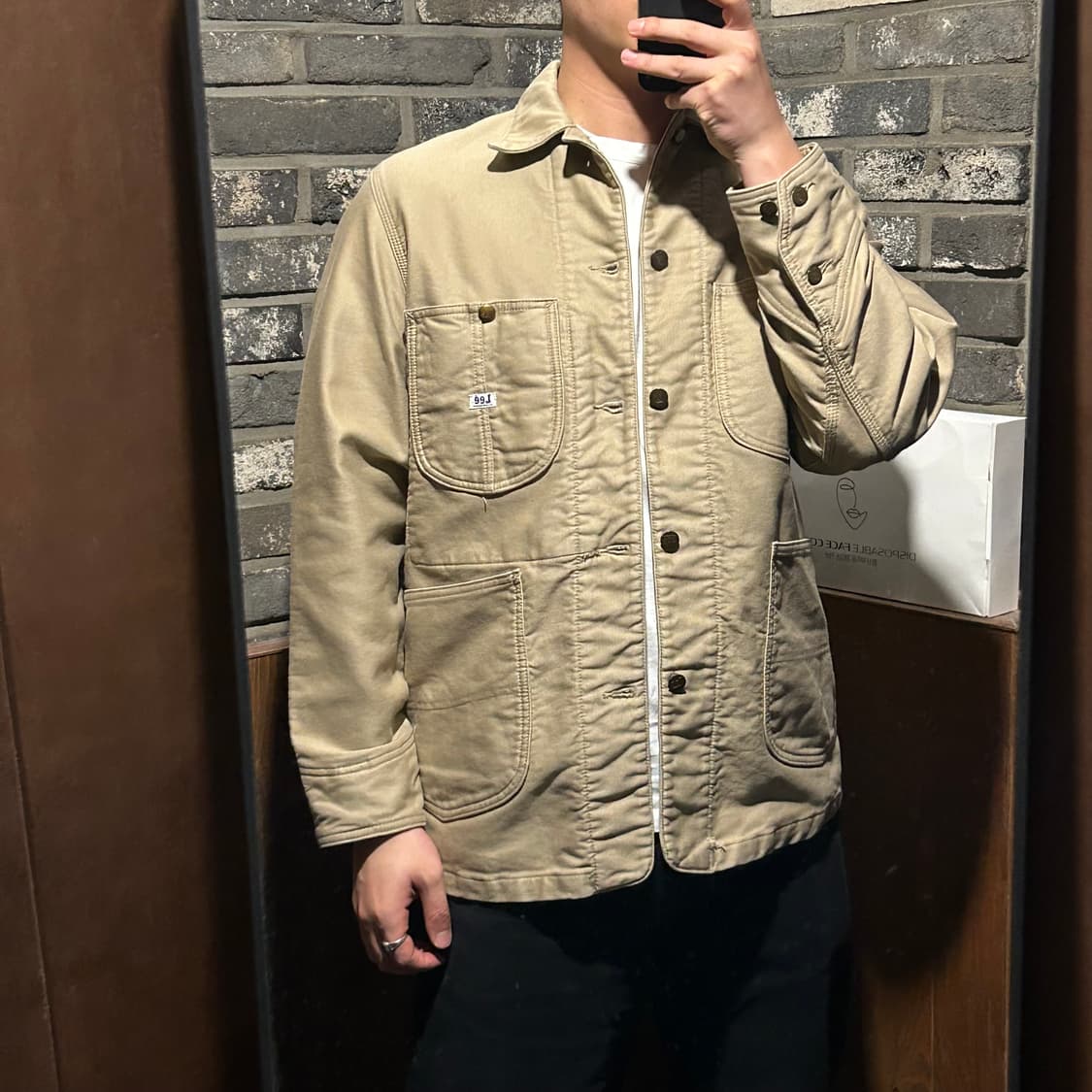 38) Lee 91-J 유니온메이드 커버올 초어 자켓 몰스킨 상품이미지9
