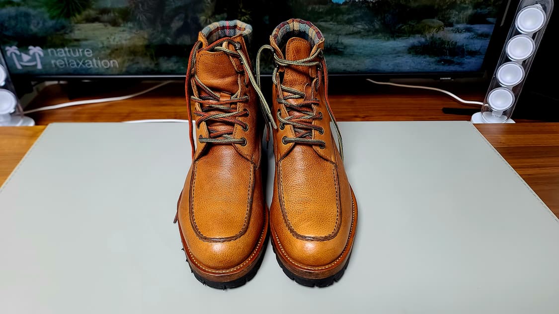 이태리 수제화 잠피에레(Zampiere) 가죽 부츠(265)​, 브라운 상품이미지2