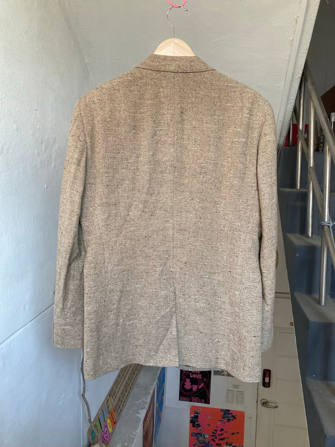 울 박시핏 클래식 자켓 상품이미지5