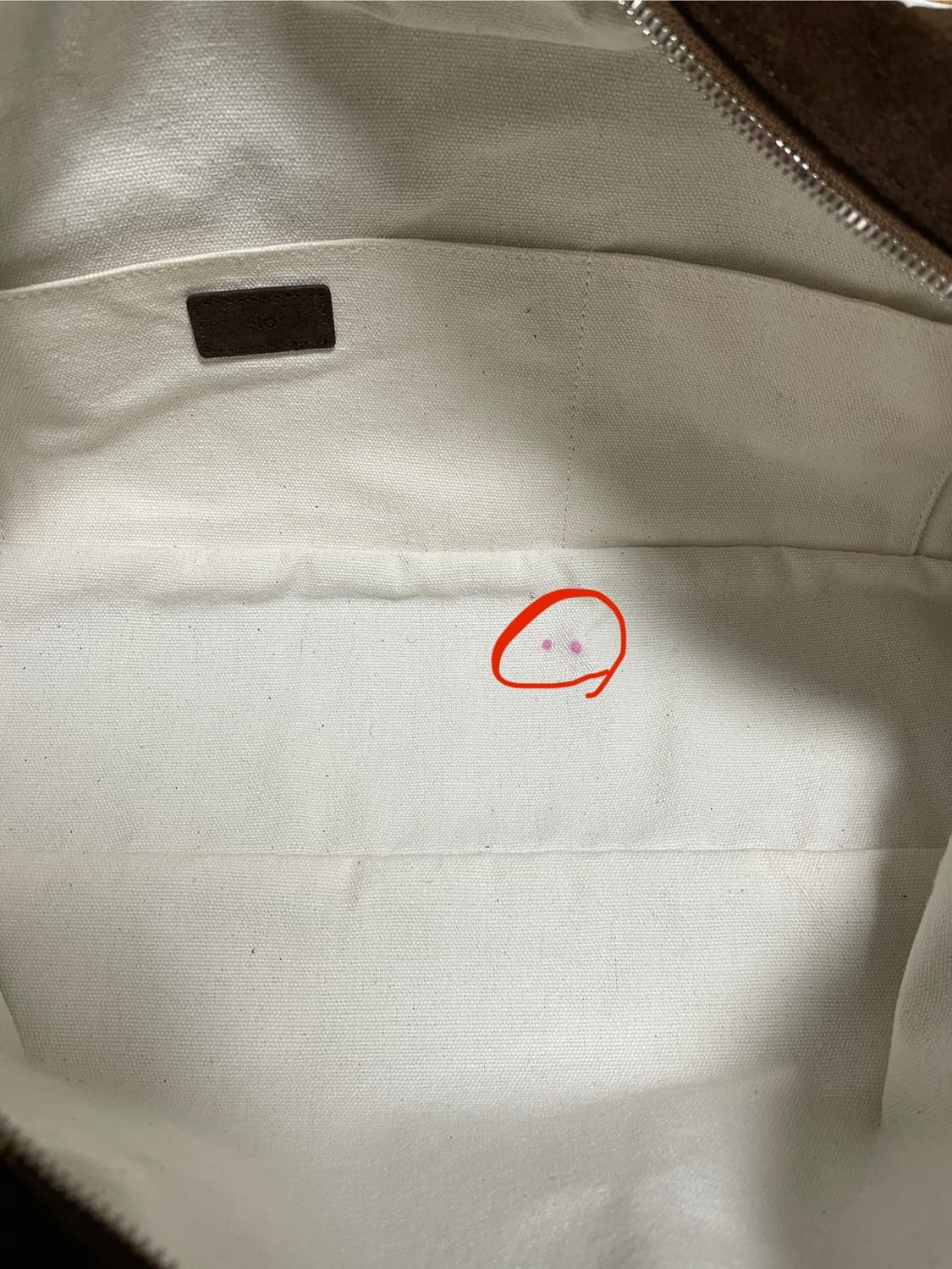 플로르 윌로 플루트 백 스웨이드 브라운 상품이미지10