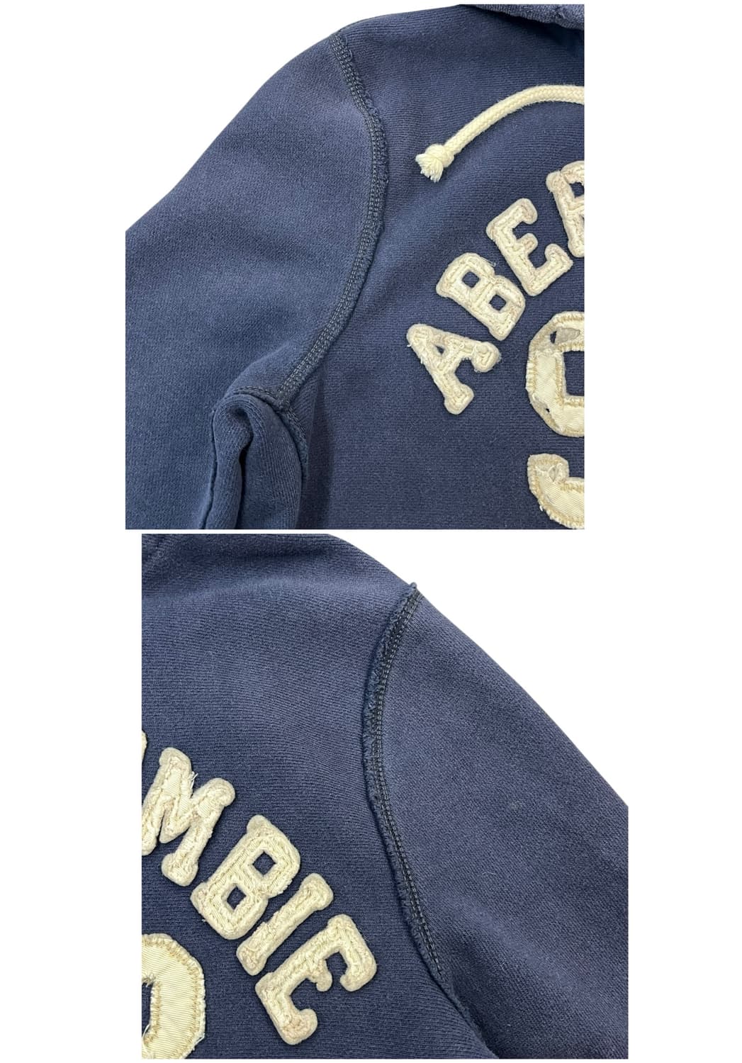 아베크롬비 후드집업 네이비 M #csz1848 상품이미지6