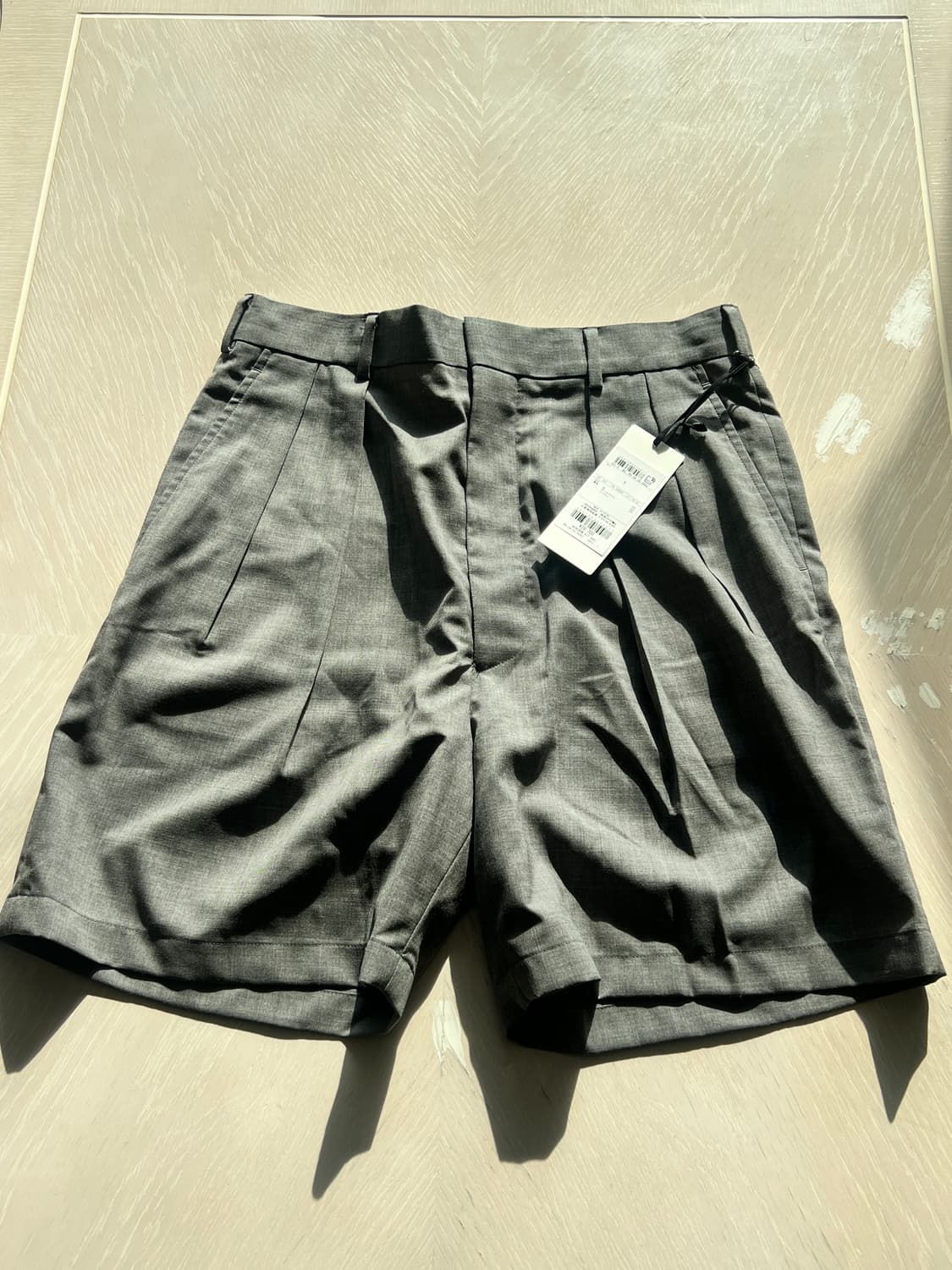 제이프레스 트라우저 쇼츠 그레이 M 사이즈 상품이미지1