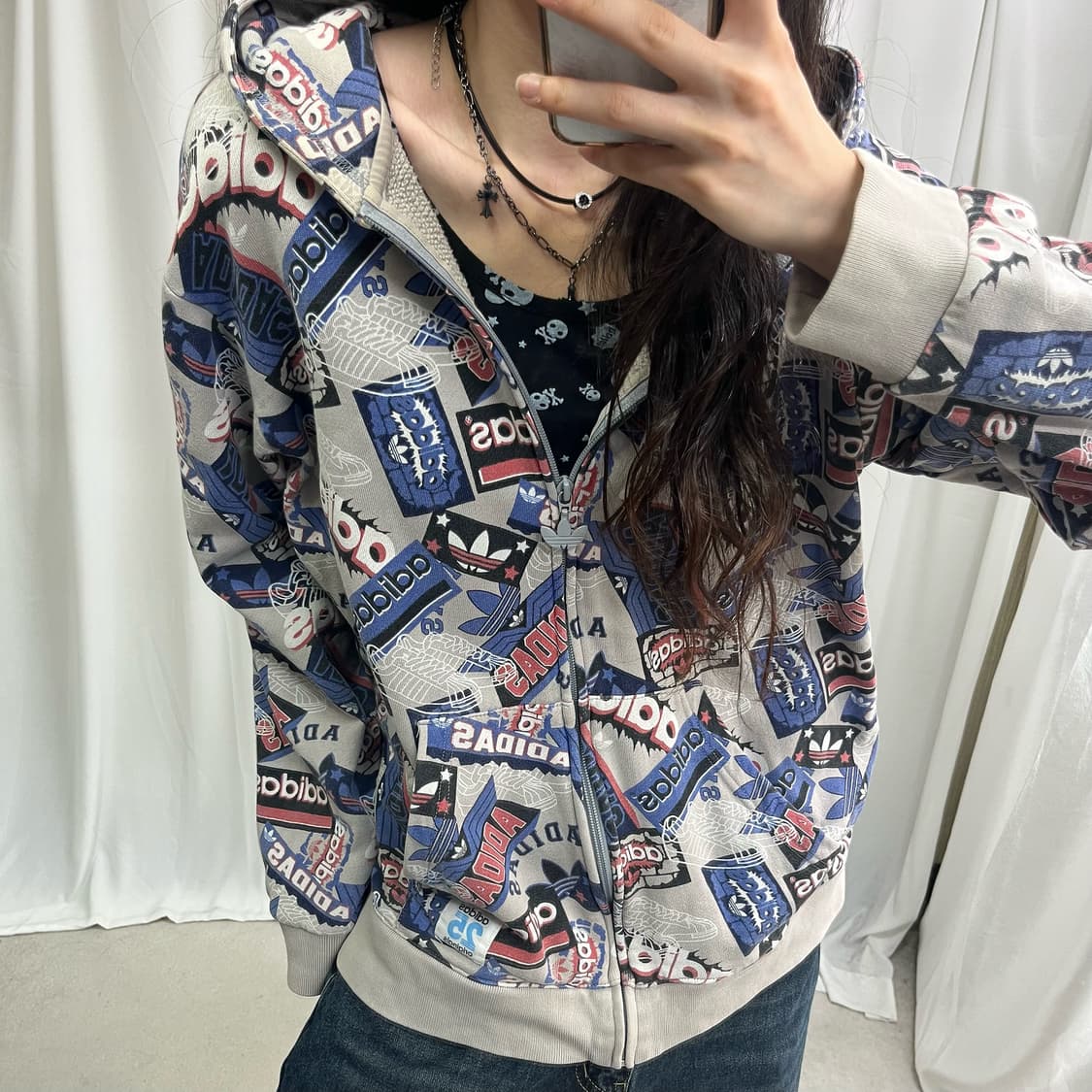 Adidas 25 Slam hood zip-up 상품이미지3