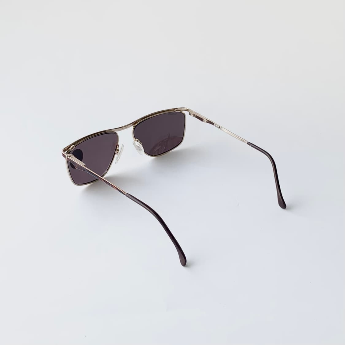 971 데드스탁 미착용 골드 마블 아세테이트 메탈 선글라스 레트로 상품이미지5