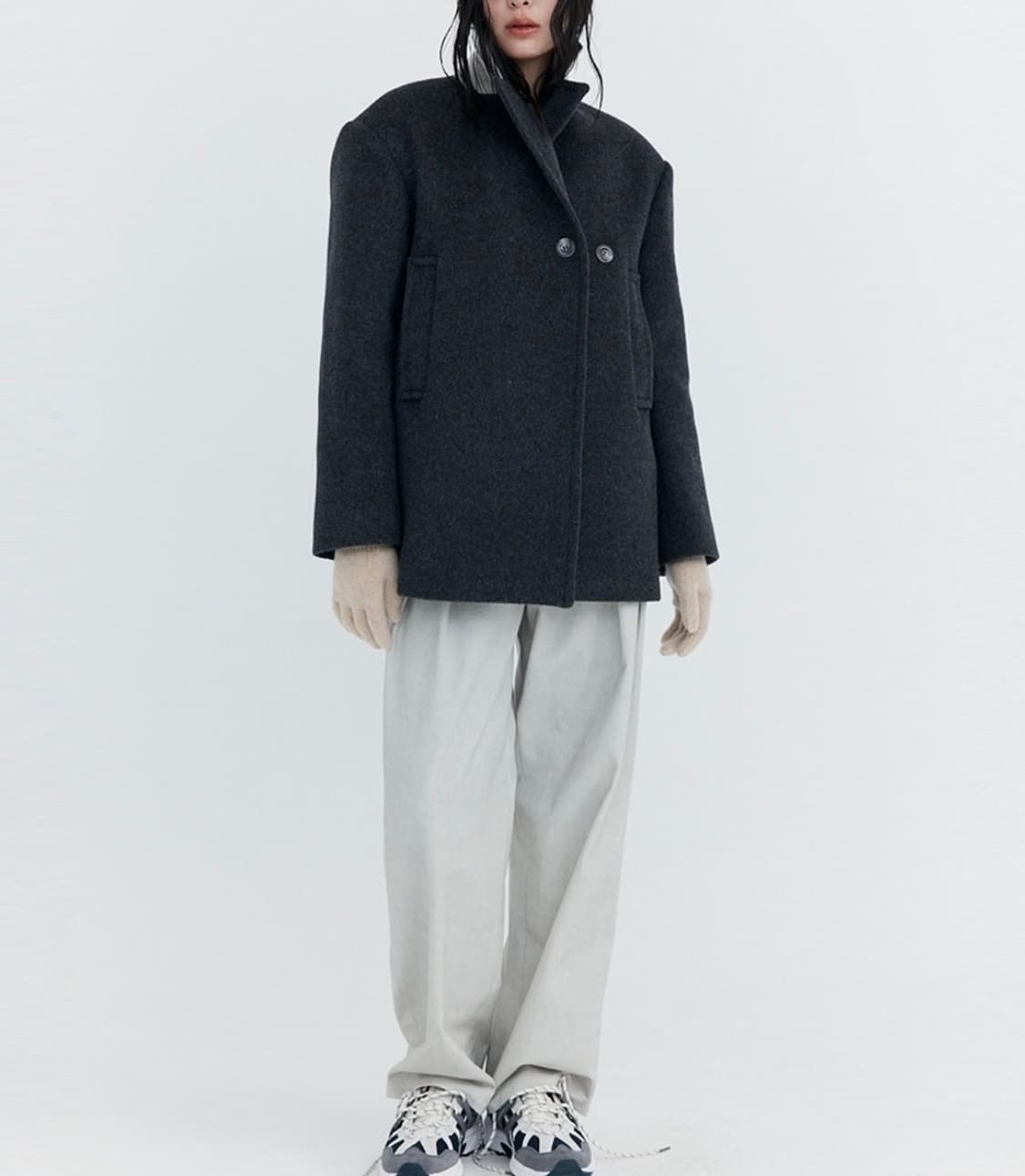 분더캄머 울 하프코트 상품이미지1