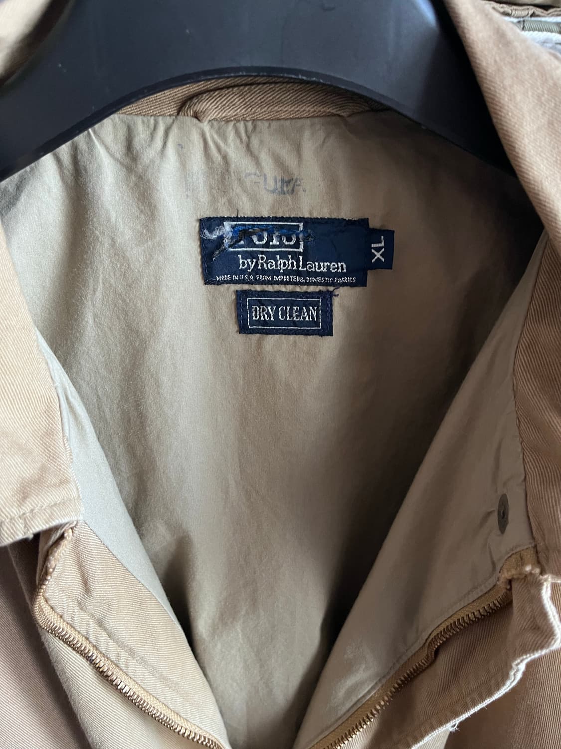 80s usa 폴로 a-2 봄버 자켓 상품이미지3