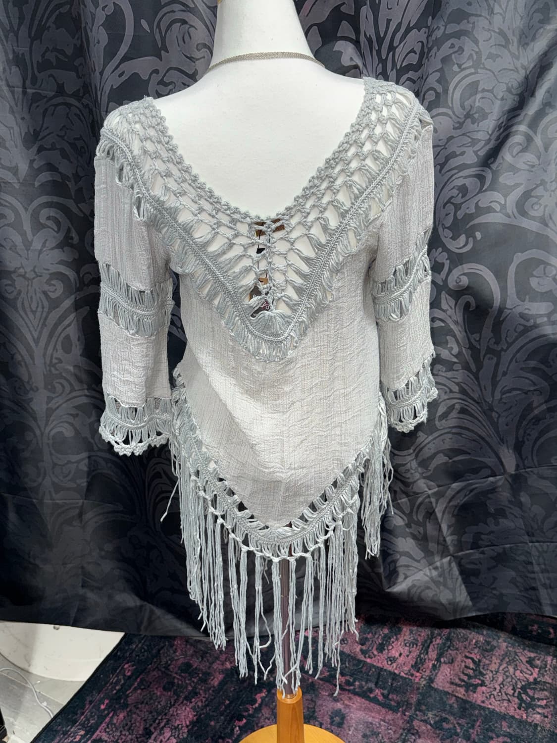 히피무드 보헤미안 프린지탑  상품이미지4