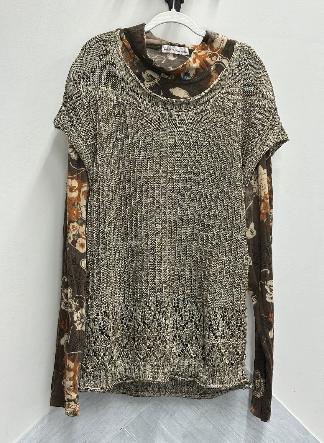 🤍하구미의 에스닉 팬츠 코디세트🤍 레이어드 7부 고딕풍 히피 그런지 상품이미지3