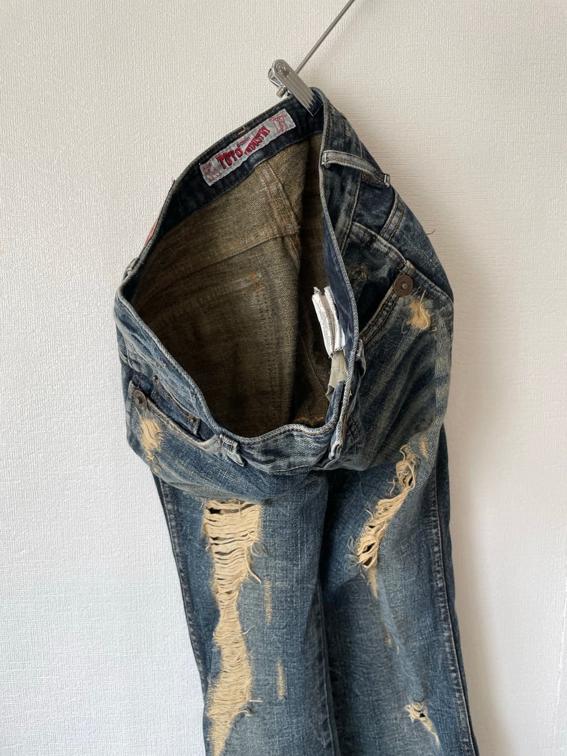 ripped low-rise jeans 상품이미지6