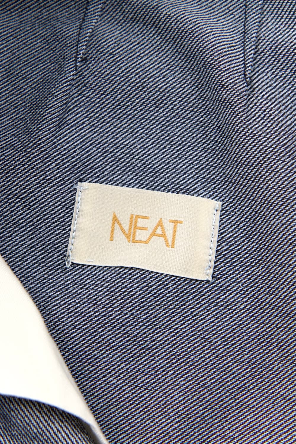 NEAT 플라스틱 데님 카고 쇼츠 인디고 상품이미지5