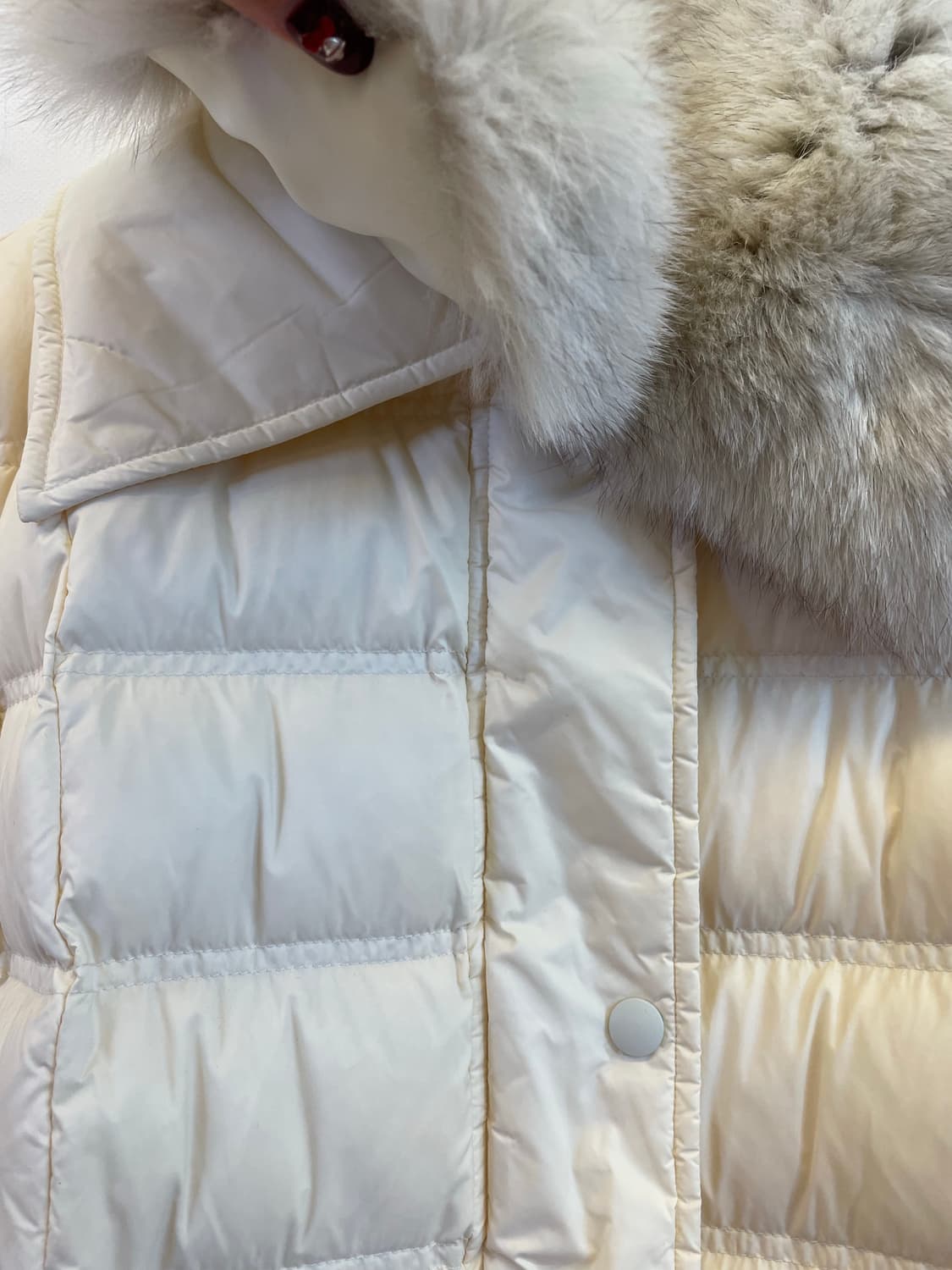 난닝구 사가폭스퍼 벨트 오리털롱패딩 덕다운롱패딩 여성롱패딩 상품이미지7