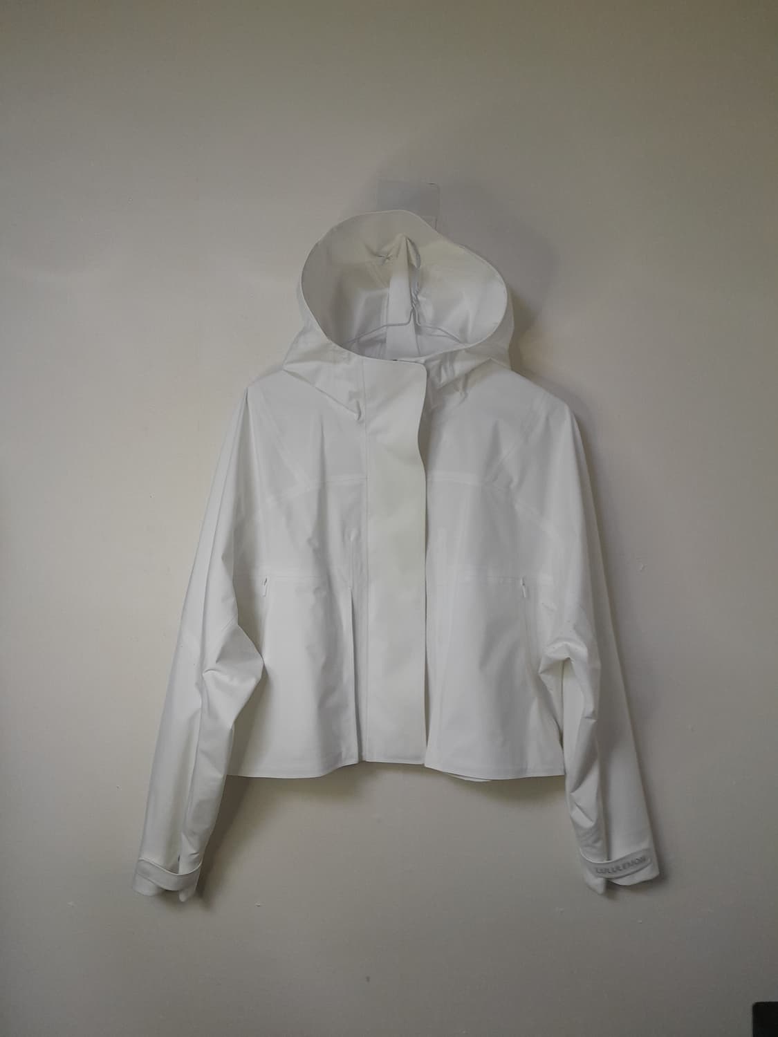 룰루레몬 화이트 레인체이서 후드 방수재킷 4 상품이미지5