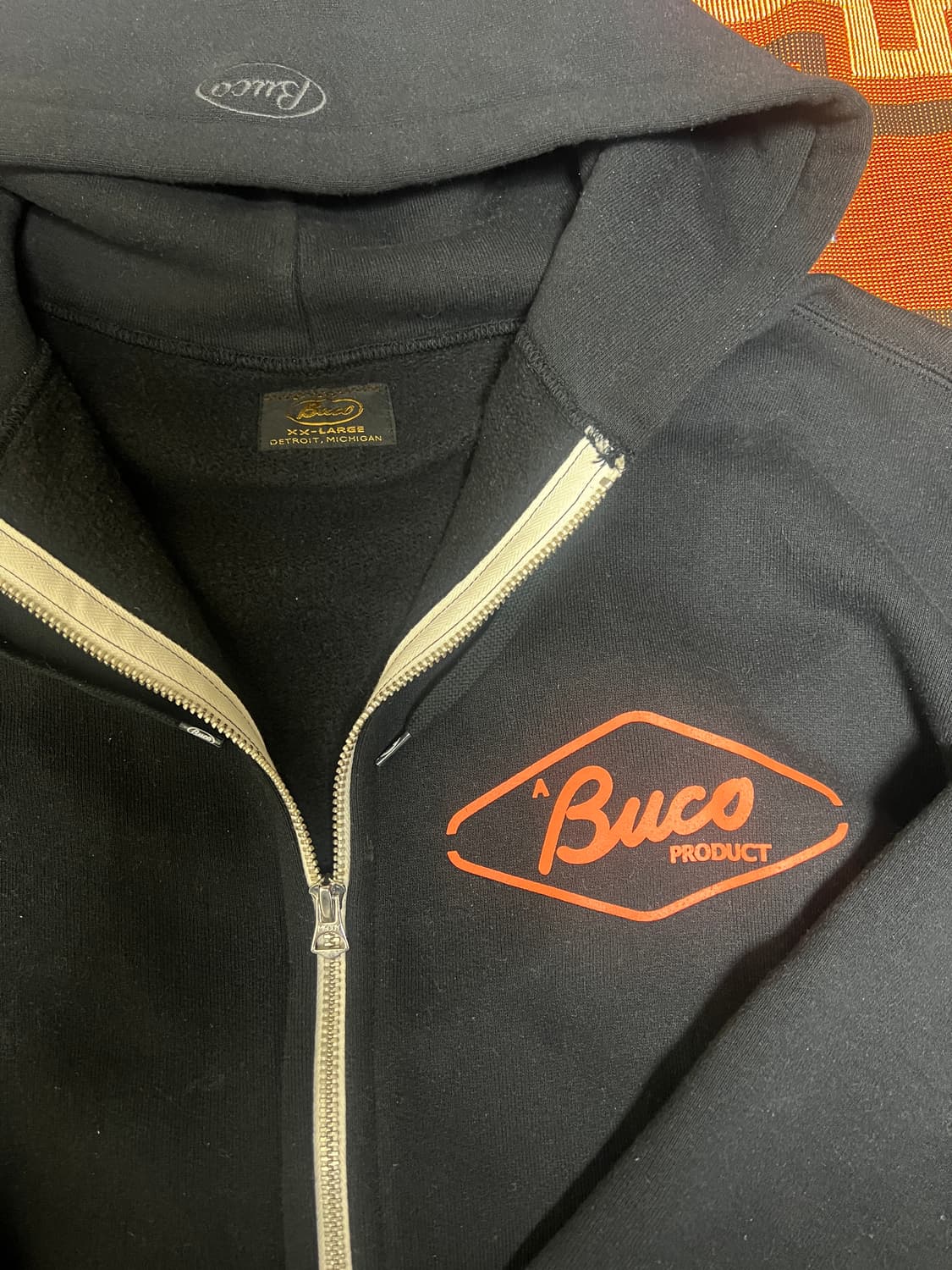 리얼맥코이 부코 후드집업 XL 상품이미지2