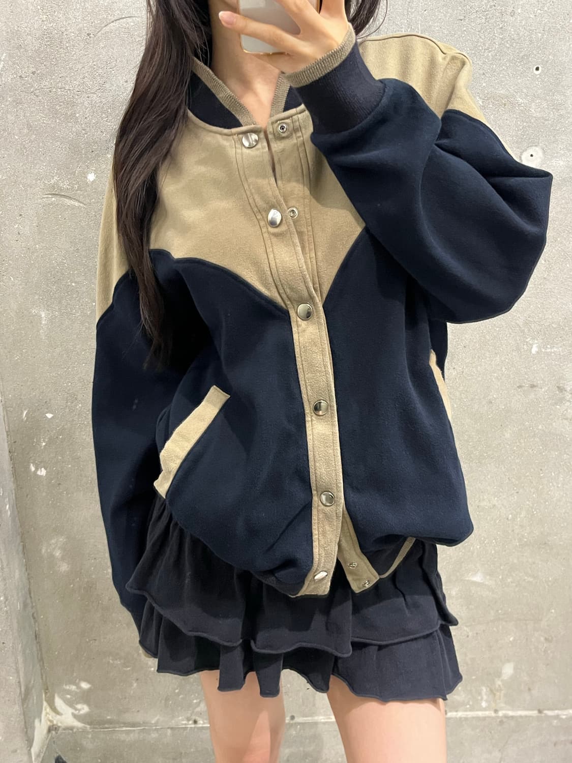 HaiSportingGear 이세이미야케 하이스포팅기어 배색 자켓 상품이미지1