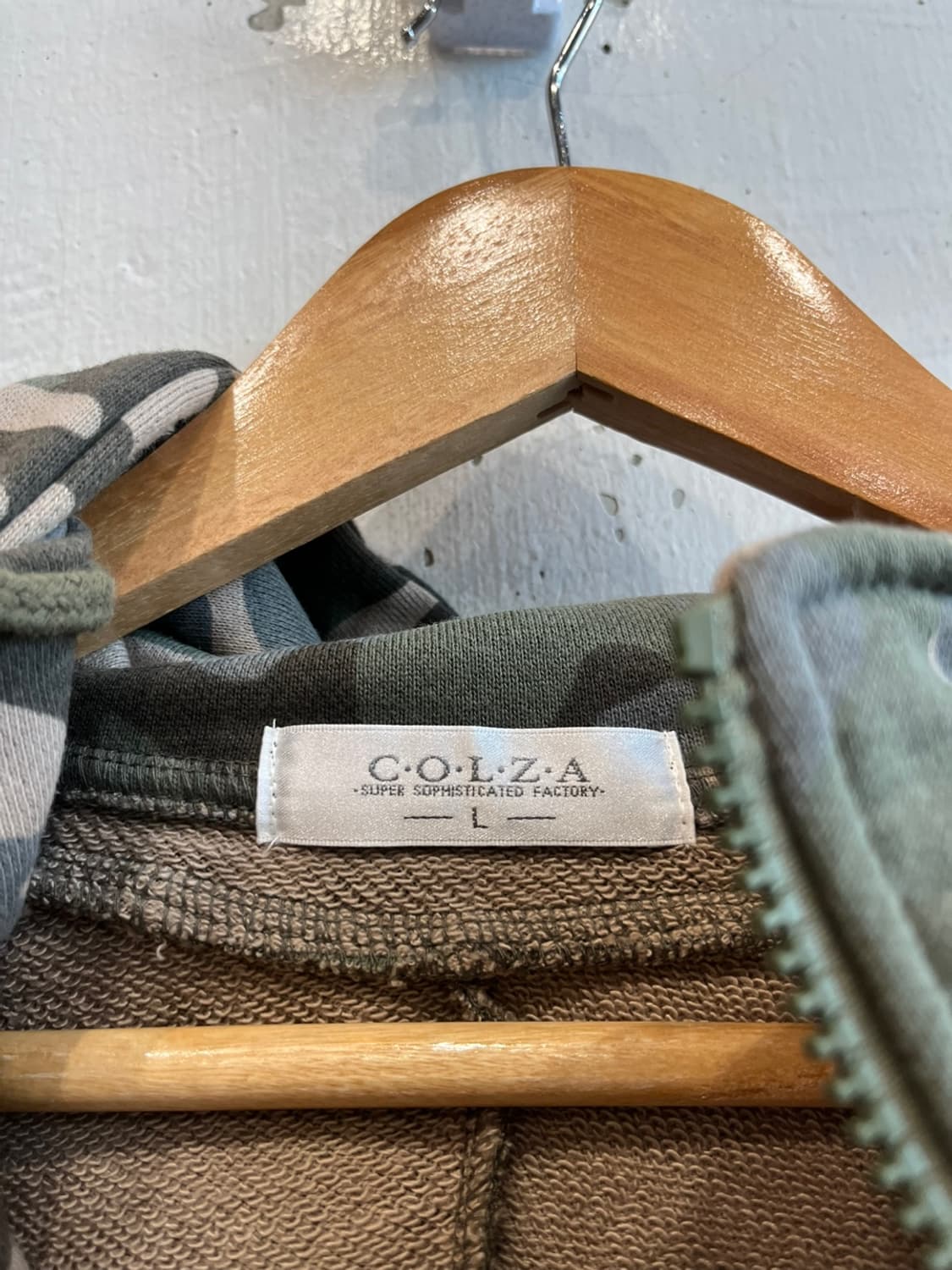 COLZA JPN 밀리터리 후드집업 우먼즈 상품이미지4