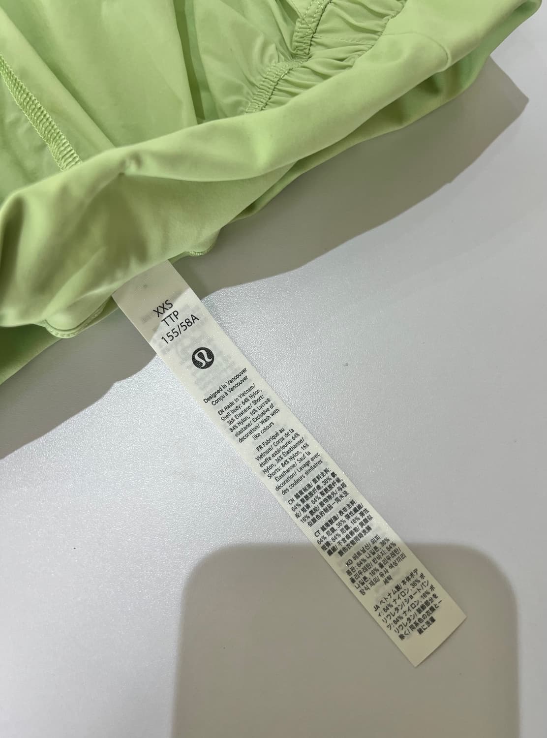 lululemon 룰루레몬 투명 2-in-1 하이라이즈 쇼츠 3" 상품이미지10