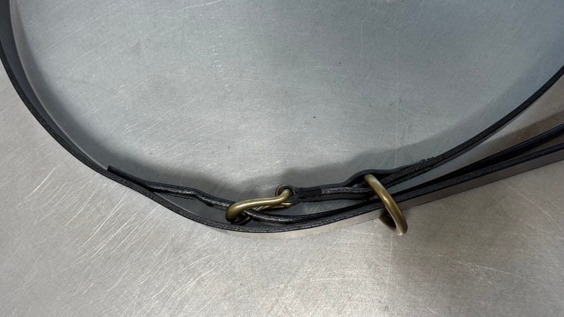 오라리 블랙 D링 벨트 상품이미지3