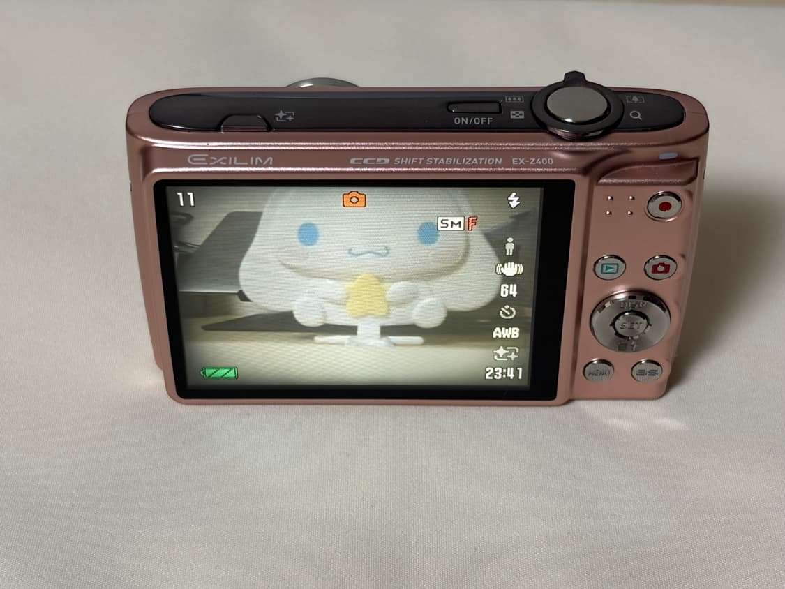 카시오 엑슬림 z400 핑크 (작례있음) 상품이미지8