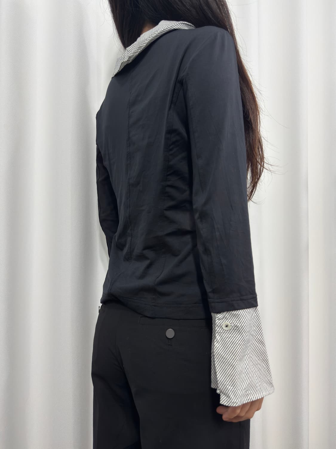 hiroko bis shirt layered top 상품이미지4