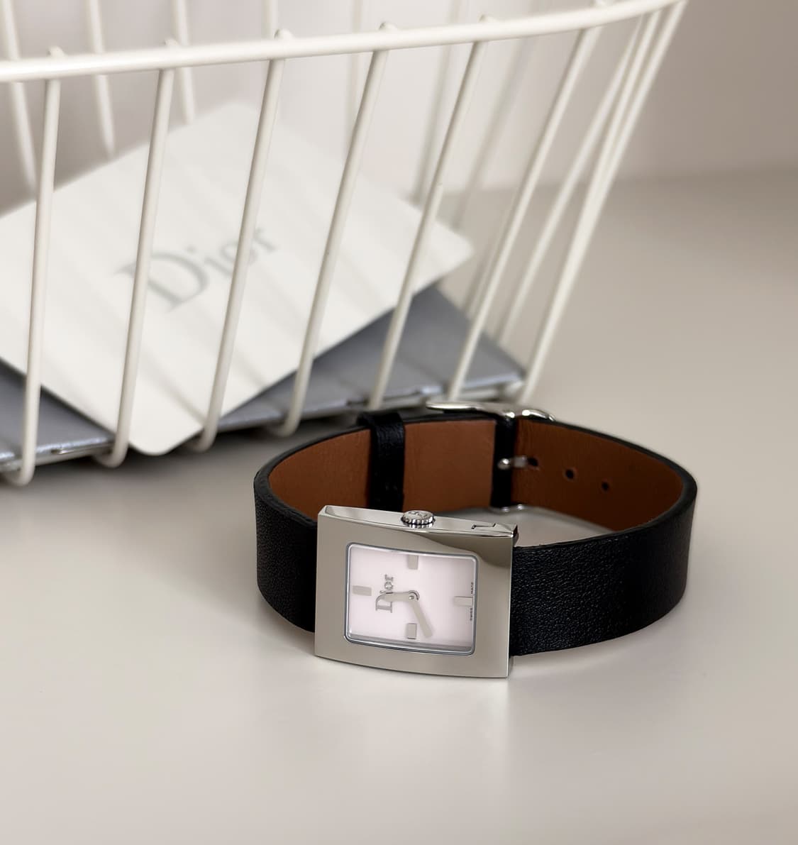 디올 마리스 핑크 쉘 시계 상품이미지4