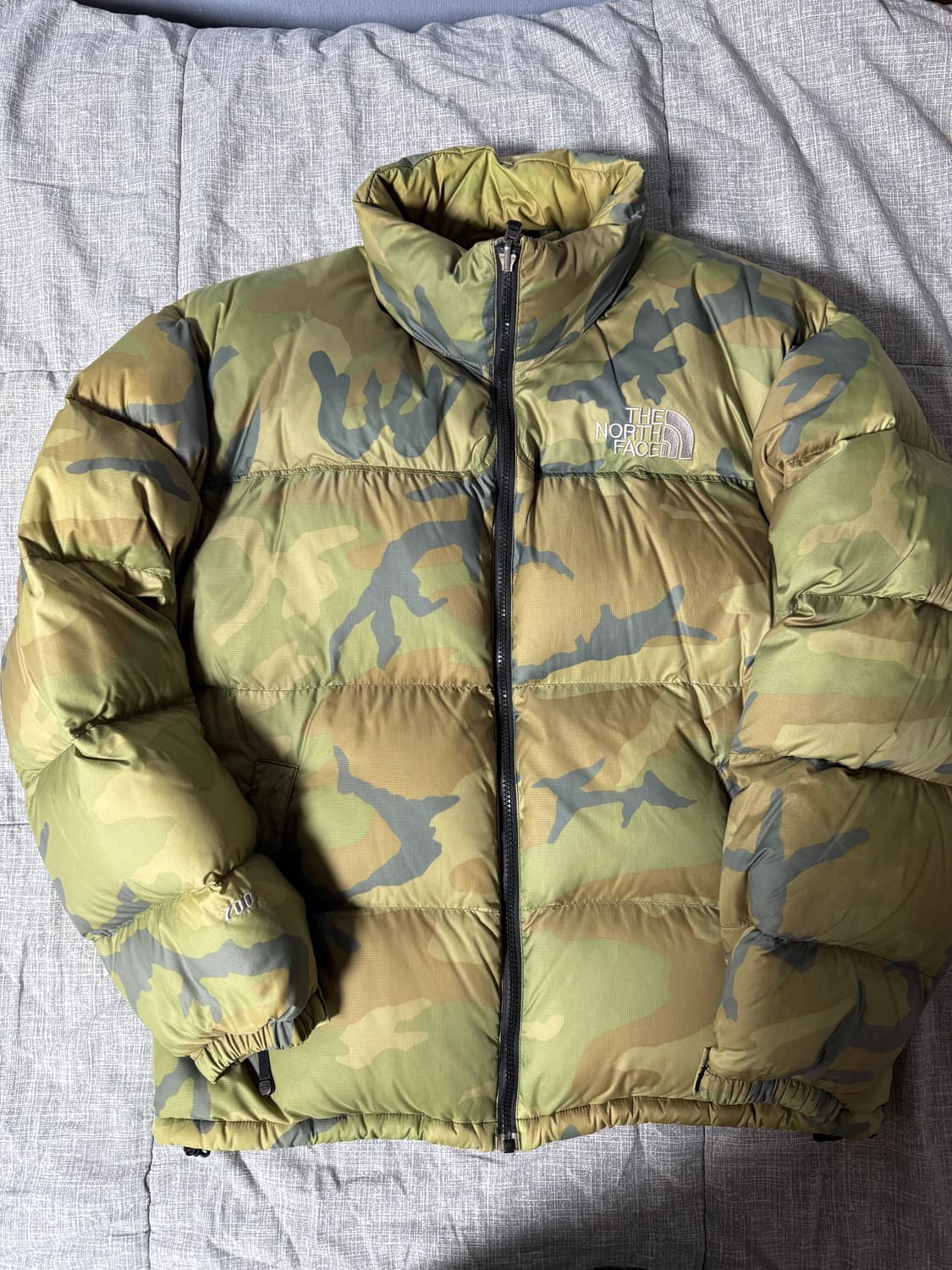 [L] 노스페이스 센터로고 눕시 카모 상품이미지2