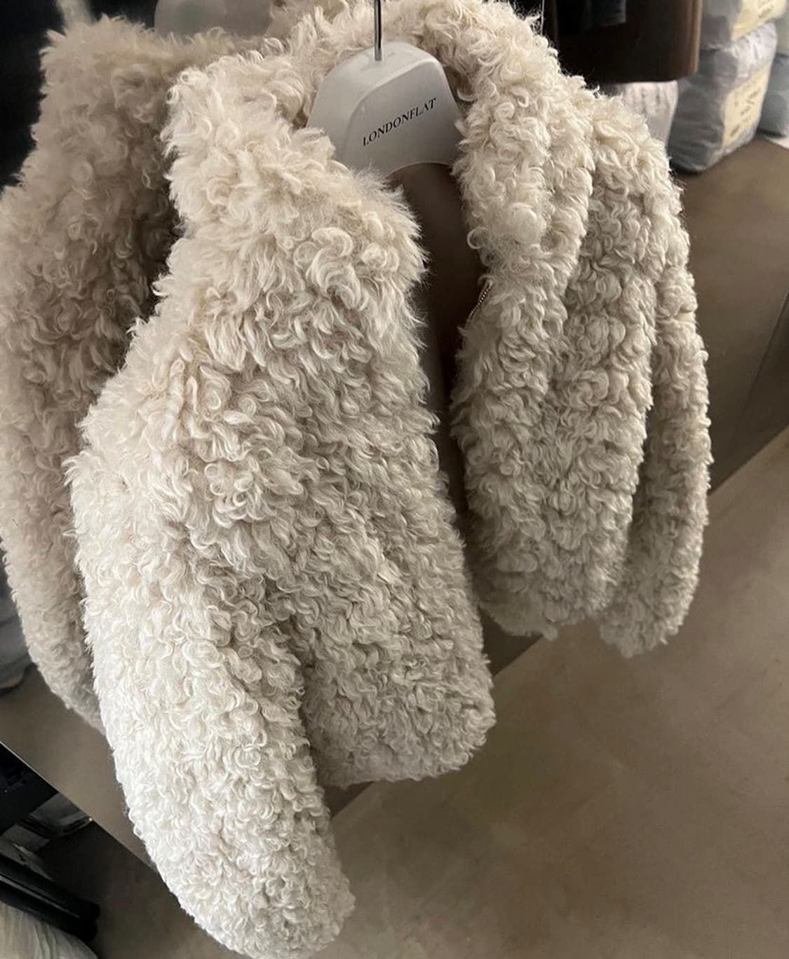 Londonflat 런던플랏 윈터 양모 퍼 자켓 상품이미지3